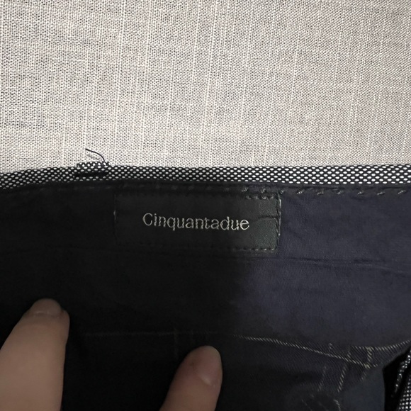 Zanella men dress pants, gray, size 52 - Picture 5 of 6